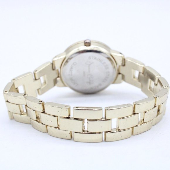 Jessica Carlyle Watch Womens Gold Tone Stainless Steel Classic Quartz Gold Dial - Picture 7 of 8